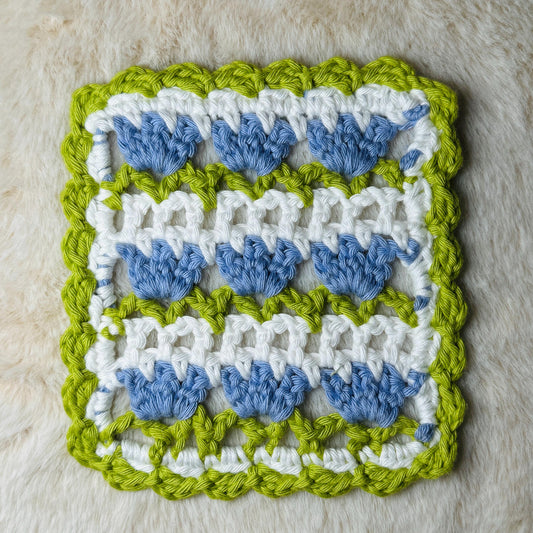 Blooming Granny Square in English