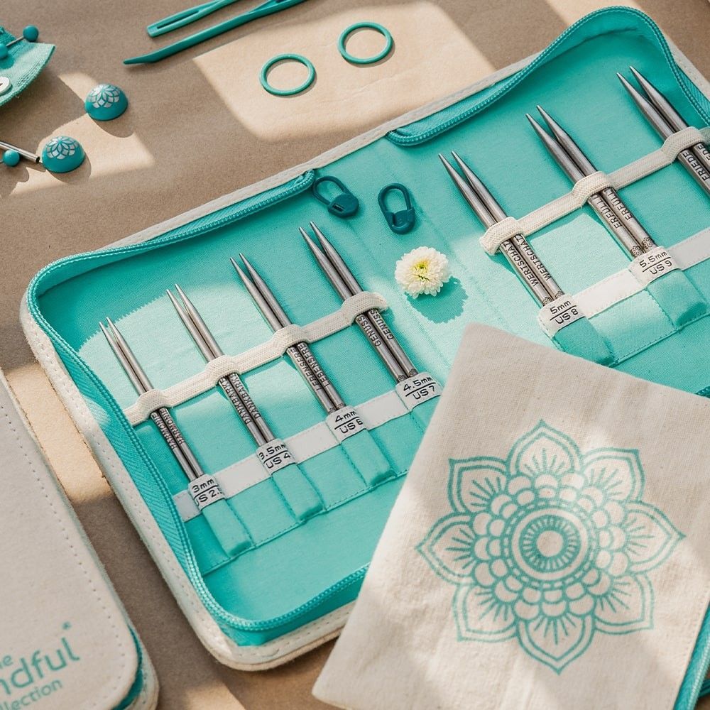 Knit Pro wechselb.Nadelspitzen Kindness Set The Mindful Collection, 10 cm